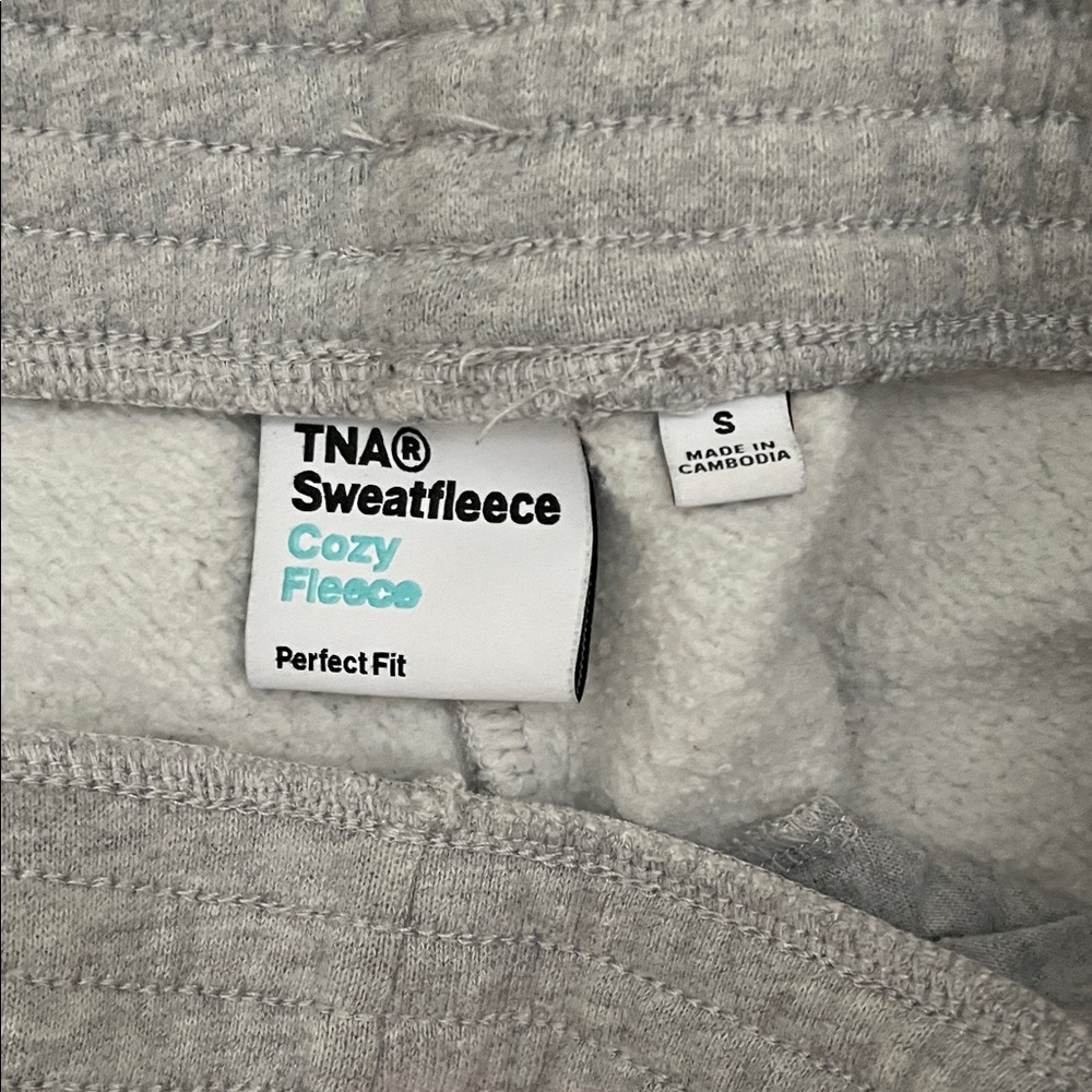TNA Gray Sweatfleece Pants